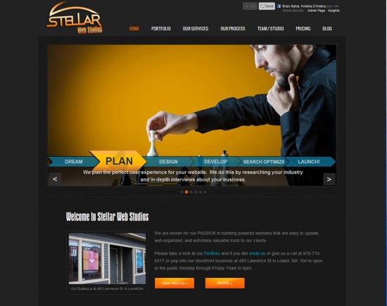 Stellar Web Studios website launch!