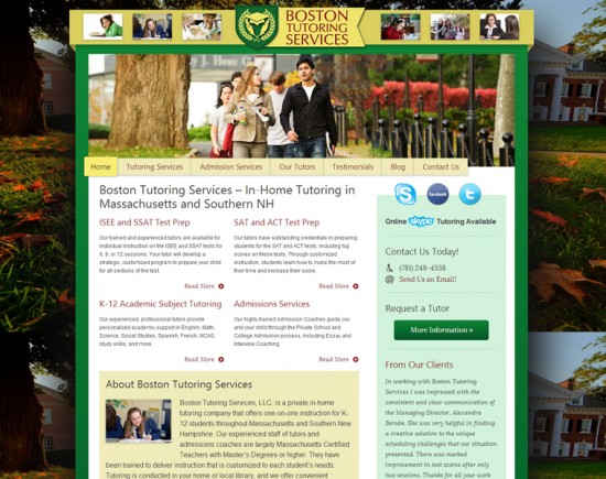 Boston Tutoring Services